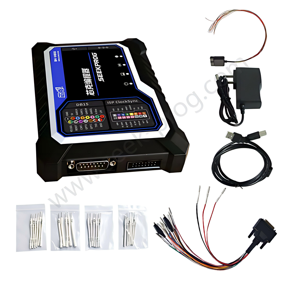 SeekProg Chip Programmer – Supports over 15,000 chips and JTAG/SPI/I2C/BDM/SWD protocols, ideal for automotive ECU tuning, programming, immobilizer key matching and fault repair .Supports chips, ECU, dashboard, airbag, body control, battery and TCU - Image 3