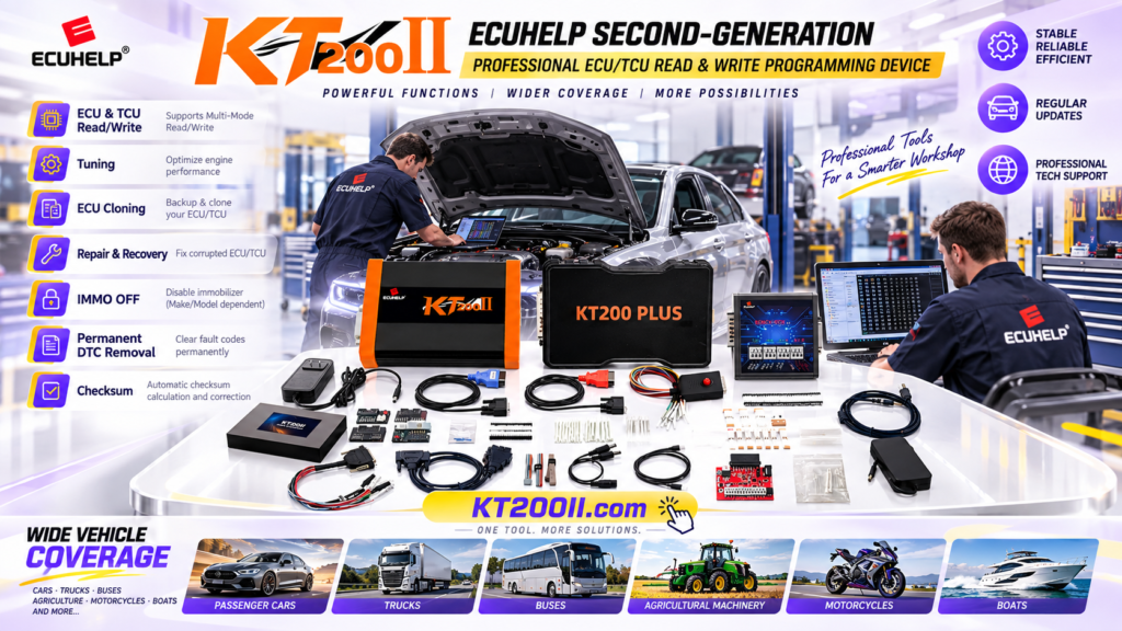 Technician recording ECU programming tool serial numbers in a workshop asset register