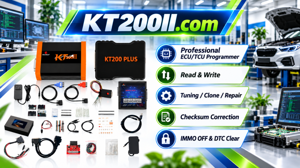 ECU checksum correction and programming process for automotive ECU repair technicians